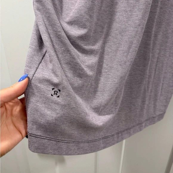 Lululemon Mens Polo Purple Size Large EUC - Picture 3 of 5